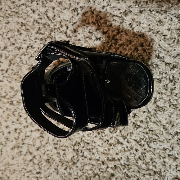 ELLIE STRAPPY PLATFORM HEELS SIZE 12 - Picture 4 of 8